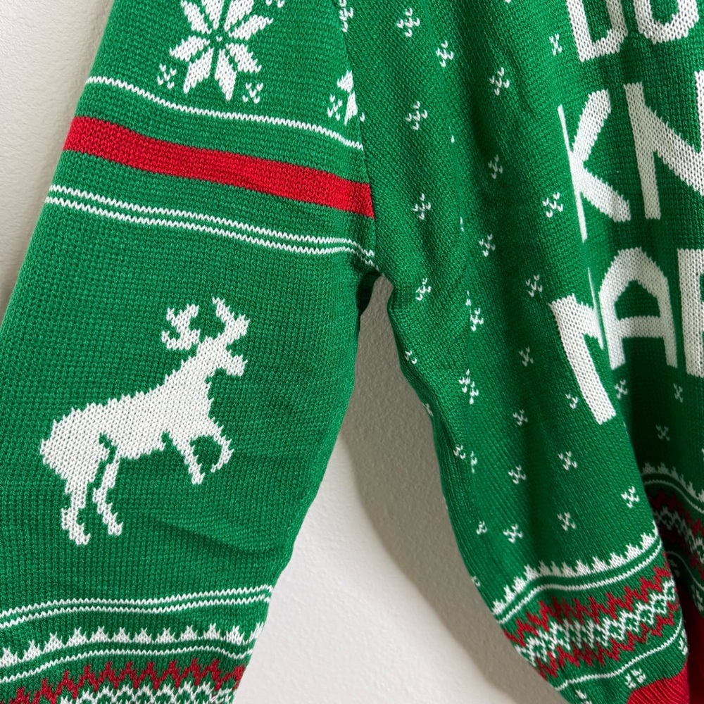 National Lampoon's Christmas Vacation I Don’t Know Margot Christmas Sweater 3X - Picture 4 of 16